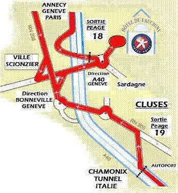 Hotel The Originals City, Du Faucigny, Cluses Ouest 3*